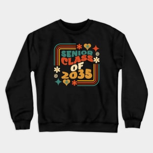 Senior Class of 2035 vintage Crewneck Sweatshirt